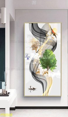 File gốc File tranh hiện đại pha lê gương FT95295 (cho in ấn) từ Filetranh.com