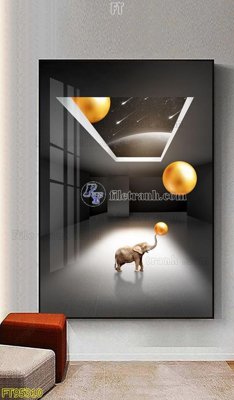 Download file gốc File tranh hiện đại pha lê gương FT95310 (in mica) logo