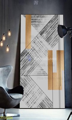 File ảnh gốc File tranh hiện đại pha lê gương FT95334 không vỡ nét
