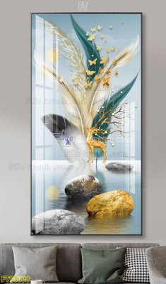 Tải file File tranh hiện đại pha lê gương FT95338 (gốc) in ấn ngay lập tức