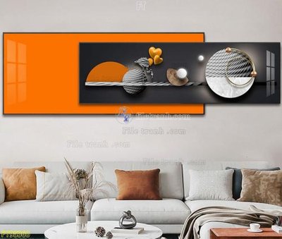 File gốc File tranh hiện đại pha lê gương FT95360 (cho in 3D) độc đáo