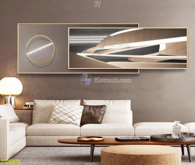 File tranh gốc File tranh hiện đại pha lê gương FT95373 chủ đề hiện đại