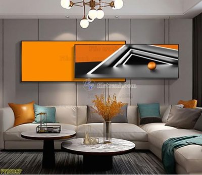 File tranh File tranh hiện đại pha lê gương FT95387 (gốc) in film