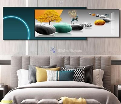 File tranh ảnh gốc File tranh hiện đại pha lê gương FT95397 dùng cho in khổ lớn