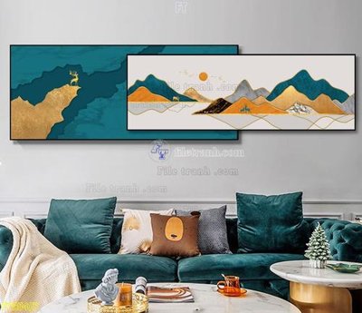 Hình ảnh file gốc File tranh hiện đại pha lê gương FT95407 (chất lượng cao)