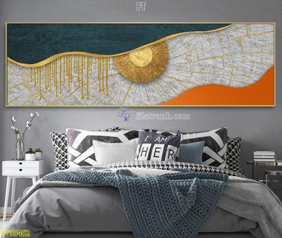 File gốc File tranh hiện đại pha lê gương FT95452 (in tráng gương) hiện đại