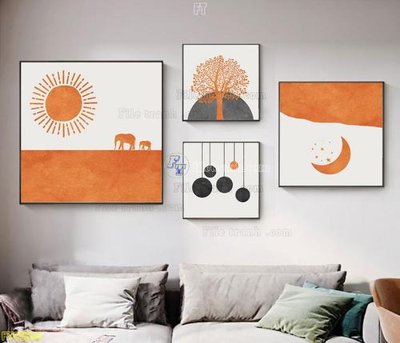 File ảnh File tranh hiện đại pha lê gương FT95524 (gốc) cho trang trí nhà hàng