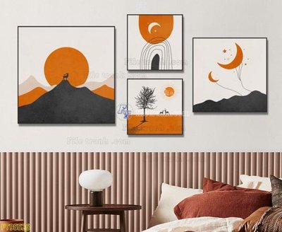 File gốc File tranh hiện đại pha lê gương FT95526 (phong cách) châu Âu