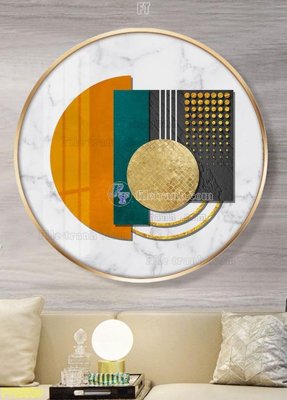 File gốc File tranh hiện đại pha lê gương FT95538 (in lụa) chi tiết cao