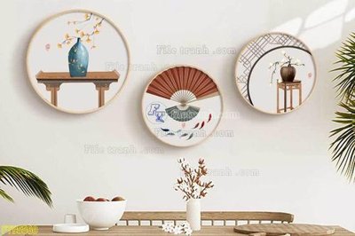 File in mica File tranh hiện đại pha lê gương FT95560 (bản gốc) sắc sảo