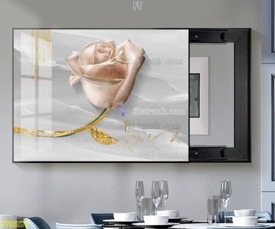 File PSD File tranh hiện đại pha lê gương FT95573 (bản gốc) độ phân giải cao