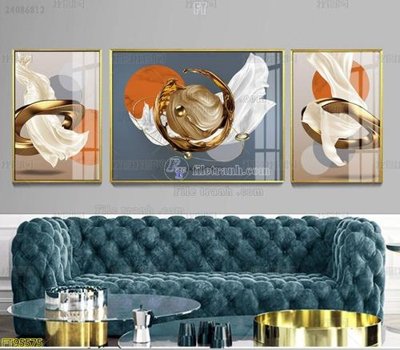 File tranh File tranh hiện đại pha lê gương FT95575 (bản gốc) treo phòng ăn