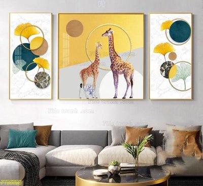 File tranh File tranh hiện đại pha lê gương FT95595 (gốc) in trên kính