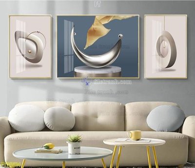 File tranh PSD File tranh hiện đại pha lê gương FT95624 chất lượng cao