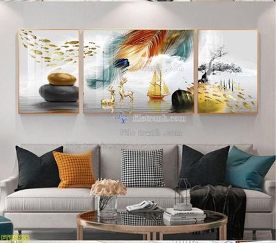 Tệp tin gốc File tranh hiện đại pha lê gương FT95638 (chất lượng) File tranh hiện đại pha lê gương FT95638