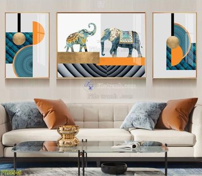 File gốc File tranh hiện đại pha lê gương FT95649 (trang trí) phòng trẻ em