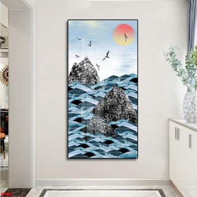 File tranh File tranh lối vào FT9581 (bản gốc) trang trí văn phòng