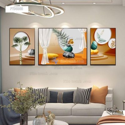 File tranh Tranh treo pha lê gương FT96000 (ảnh gốc) độ nét vượt trội