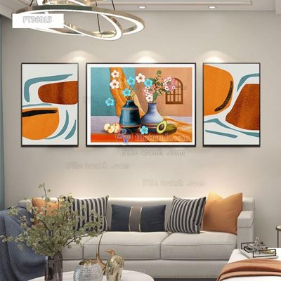 File in mica Tranh treo pha lê gương FT96015 (ảnh gốc) đẹp