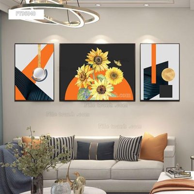 File ảnh Tranh treo pha lê gương FT96040 (gốc) in PP, decal