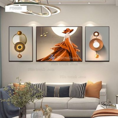 File in ấn Tranh treo pha lê gương FT96058 (bản gốc) từ file gốc