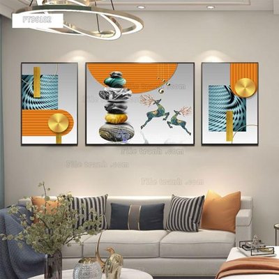 File gốc Tranh treo pha lê gương FT96102 (trang trí) phòng ngủ