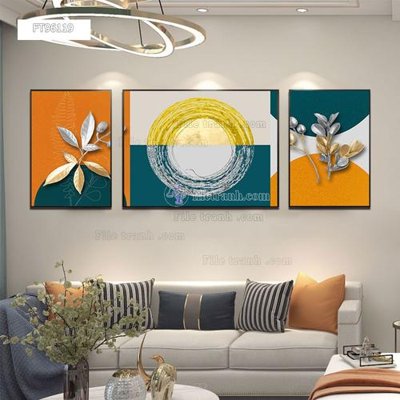 File gốc in tráng gương Tranh treo pha lê gương FT96119 chi tiết