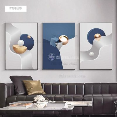 Tệp tin gốc Tranh treo pha lê gương FT96150 (dùng cho in ấn) chuyên nghiệp