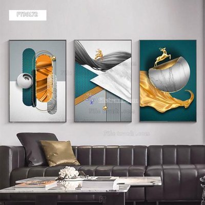 File PSD in ấn Tranh treo pha lê gương FT96172 (chất lượng cao)