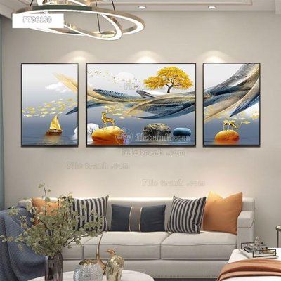 File gốc Tranh treo pha lê gương FT96180 (ảnh chi tiết) để in lụa