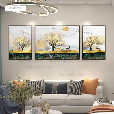 Tải file Tranh treo pha lê gương FT96231 (PSD) cho in tranh 3D