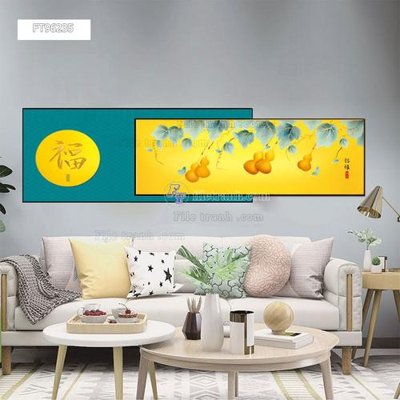 File gốc Tranh treo pha lê gương FT96235 (cho in ấn) độc quyền