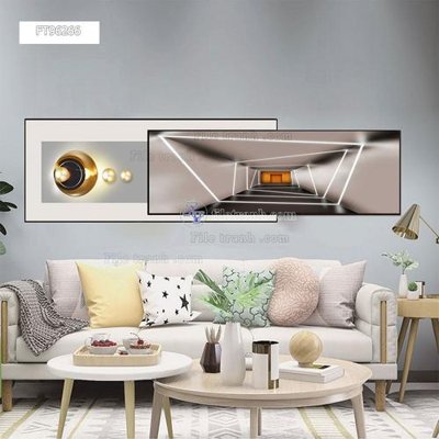 File tranh Tranh treo pha lê gương FT96266 (gốc) in backlit film