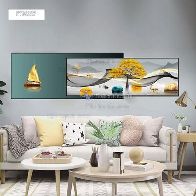 File gốc Tranh treo pha lê gương FT96287 (cho in ấn) độc quyền