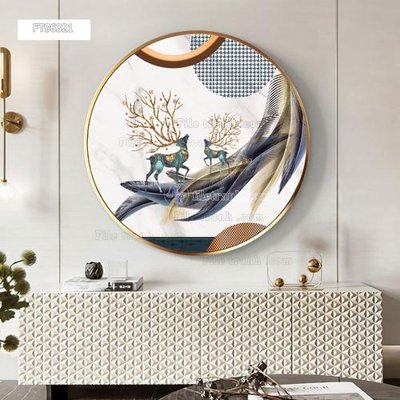 File gốc Tranh treo pha lê gương FT96321 (phong cách) cổ điển