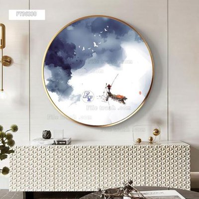 File ảnh Tranh treo pha lê gương FT96330 (gốc) in poster