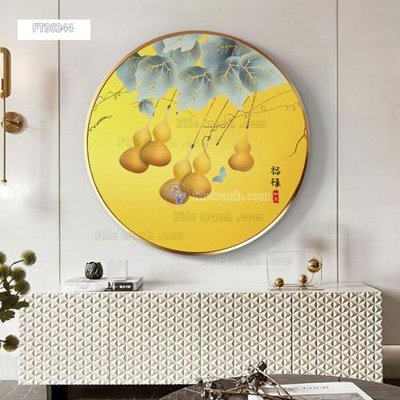 File tranh Tranh treo pha lê gương FT96344 (gốc) in film