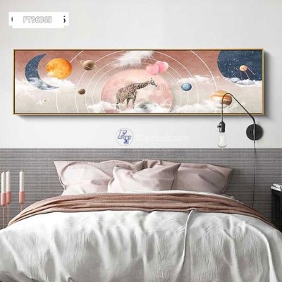 File tranh Tranh treo pha lê gương FT96365 (gốc) chủ đề thiên nhiên