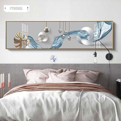 File ảnh Tranh treo pha lê gương FT96382 (gốc) trang trí khách sạn