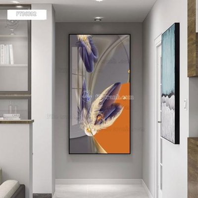 File tranh gốc Tranh treo pha lê gương FT96392 chủ đề hiện đại