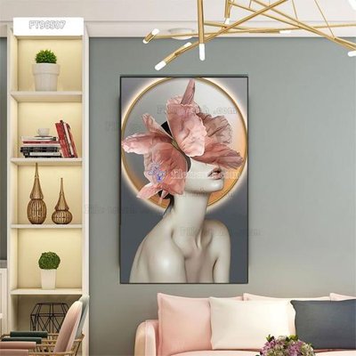 File PSD Tranh treo pha lê gương FT96507 (chất lượng in ấn)