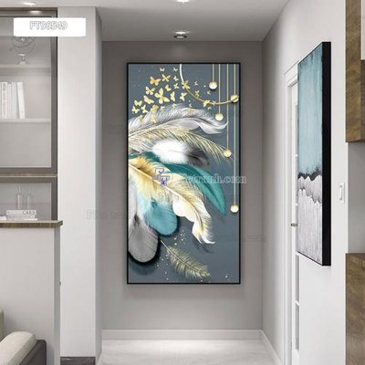 Ảnh gốc file in lụa Tranh treo pha lê gương FT96549 chi tiết