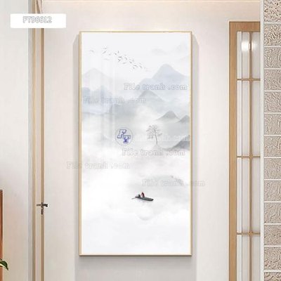 File gốc Tranh treo pha lê gương FT96612 (Filetranh.com) Tranh treo pha lê gương FT96612