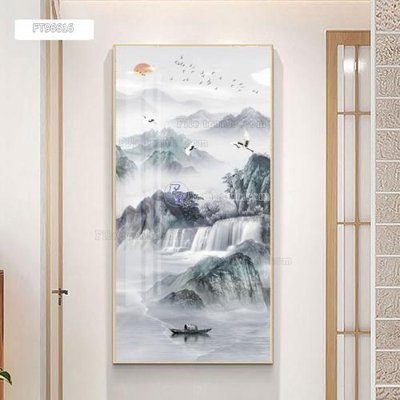 Mua file tranh gốc Tranh treo pha lê gương FT96616 tại Filetranh.com