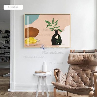 File gốc Tranh treo pha lê gương FT96629 (dành cho trang trí nội thất)