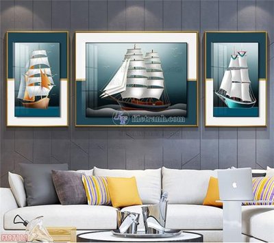 File tranh Tranh decor phủ gương hiện đại FT97112 (ảnh gốc) độ nét vượt trội