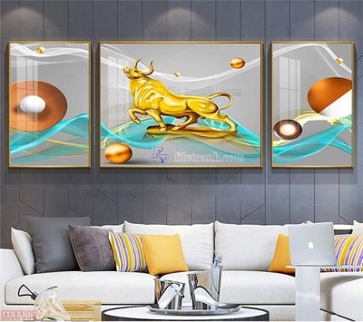 Tải file Tranh decor phủ gương hiện đại FT97117 (gốc) in tranh tráng gương