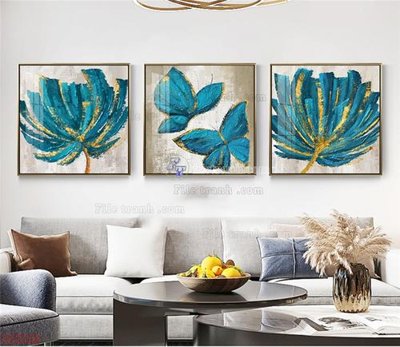 File ảnh gốc Tranh decor phủ gương hiện đại FT97132 không vỡ nét