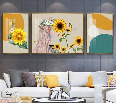 File tranh Tranh decor phủ gương hiện đại FT97158 (gốc) in film