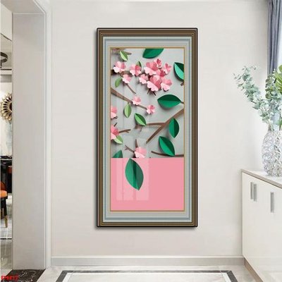 File tranh File tranh lối vào FT9717 (bản gốc) in lụa 3D